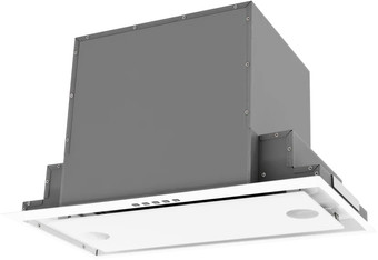 Кухонная вытяжка Akpo Neva Glass 60 WK-10 (белое стекло/белый)