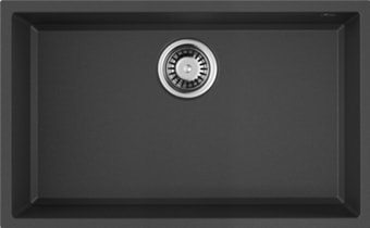 Кухонная мойка Omoikiri Tedori 66-U-BL (черный)