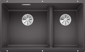 Кухонная мойка Blanco Subline 430/270-U (темная скала) 523152