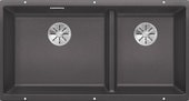 Кухонная мойка Blanco Subline 480/320-U (темная скала) 523585