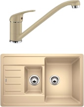 Кухонная мойка Blanco Legra 6S Compact (шампань) + Daras (шампань)