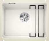 Кухонная мойка Blanco Etagon 500-U (глянцевый белый) 525149