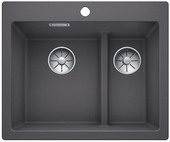 Кухонная мойка Blanco Pleon 6 Split (темная скала) [521690]