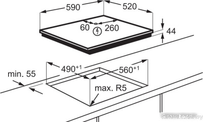 Варочная панель Electrolux IPE6443KFV