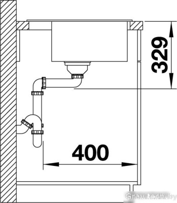 Кухонная мойка Blanco Legra 6 523334 (белый)