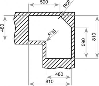 Кухонная мойка TEKA Angular 2B