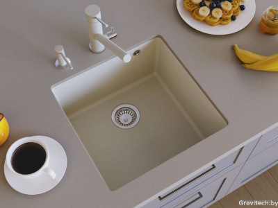 Кухонная мойка Omoikiri Bosen 44-U WH (белый)