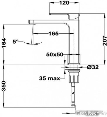 Смеситель TEKA Soller 853861250