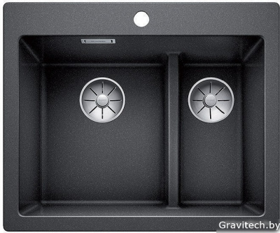 Кухонная мойка Blanco Pleon 6 Split (антрацит) [521689]