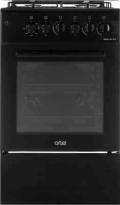 Комбинированная плита ARTEL Milagro 50 10-E с ГК, черный