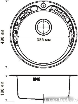 Кухонная мойка Omoikiri Tovada 49-1-IN (4993006)
