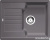 Кухонная мойка Blanco Zia 40 S (темная скала) [518932]