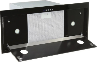 Кухонная вытяжка Akpo Neva Glass II 80 WK-10 (черное стекло/черный)