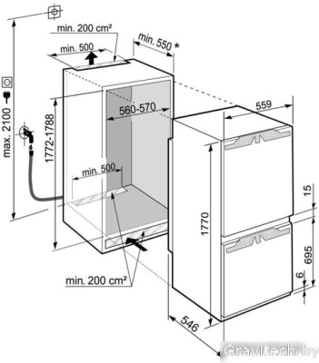 Холодильник Liebherr ICBNd 5183 Peak