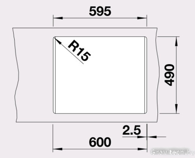 Кухонная мойка Blanco Pleon 6 Split (антрацит) [521689]