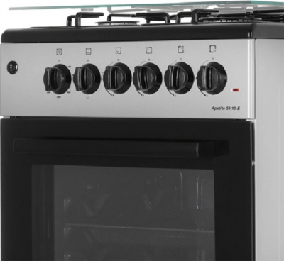 Комбинированная плита ARTEL Apetito 50 10-E с ГК, серый