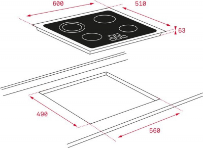 Варочная панель TEKA TB 6315