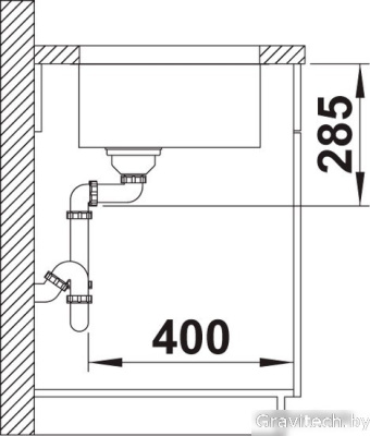 Кухонная мойка Blanco Solis 450-U 526120 (полированная)