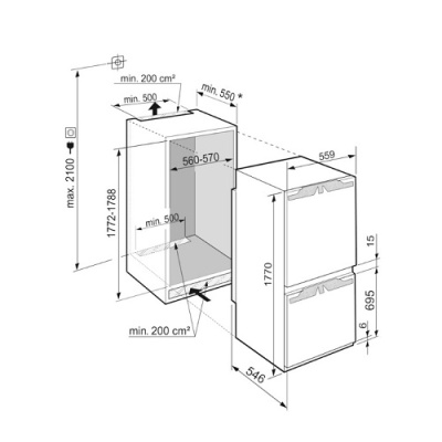 Холодильник Liebherr ICNd 5123 Plus NoFrost