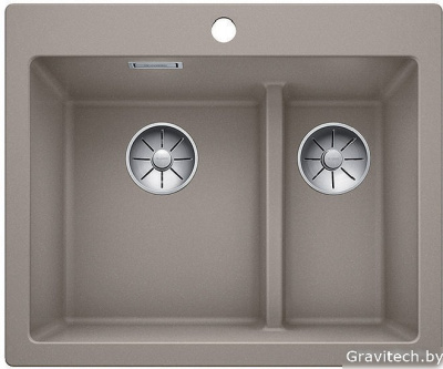 Кухонная мойка Blanco Pleon 6 Split (серый беж) [521696]