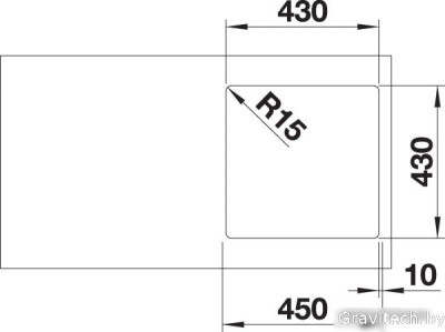 Кухонная мойка Blanco Supra 400-IF