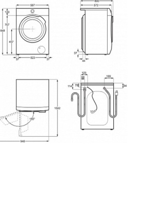 Стиральная машина Electrolux SteamCare 700 EW7F348AW