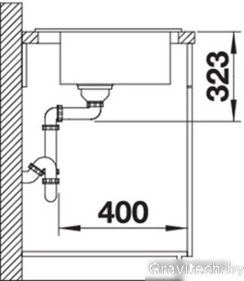 Кухонная мойка Blanco Palona 6 (базальт) 524737