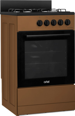 Кухонная плита Artel Apetito 50 00-G (коричневый)