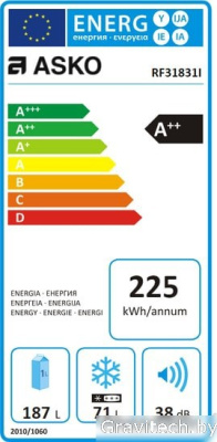 Холодильник ASKO RF31831I