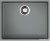 Кухонная мойка Omoikiri Bosen 54-U GR (leningrad grey)