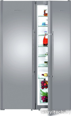 Комбинация side by side Liebherr SBSesf 7212