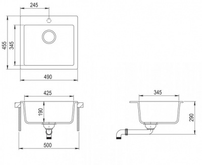 Кухонная мойка TEKA Clivo 50 S-TQ (топаз)
