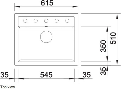Кухонная мойка Blanco Dalago 6 525873 (черный)