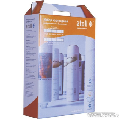 Комплект картриджей Atoll №204 STDA (префильтры для SailBoat A-550, A-575 и A-575 CMB-R3)