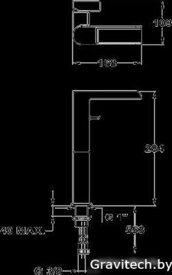 Смеситель TEKA Formentera (62.311.02.00)