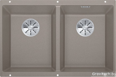 Кухонная мойка Blanco Subline 350/350-U (серый беж)