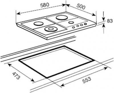 Варочная панель TEKA EH 60 4G AI AL TR CI VB [40225055]