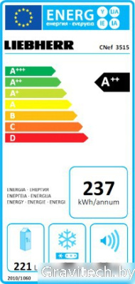 Холодильник Liebherr CNef 3515 Comfort