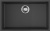 Кухонная мойка Omoikiri Tedori 66-U-BL (черный)
