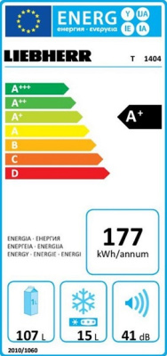 Однокамерный холодильник Liebherr T 1404