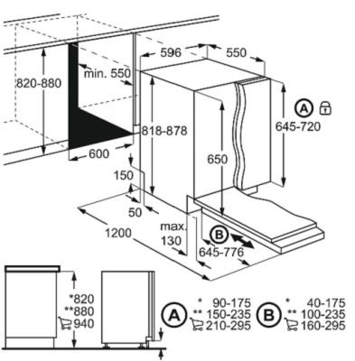 Встраиваемая посудомоечная машина Electrolux EEM48321L