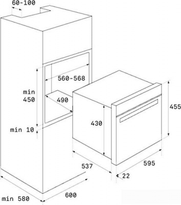 Электрический духовой шкаф TEKA HLC 847 C