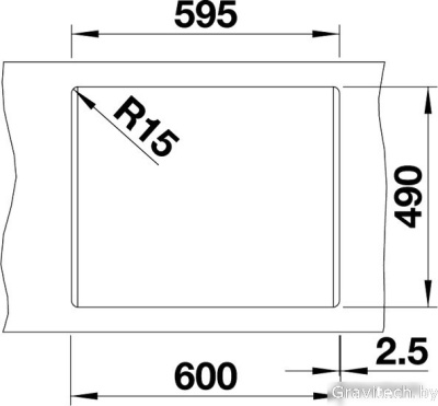 Кухонная мойка Blanco Naya 6 519641 (белый)