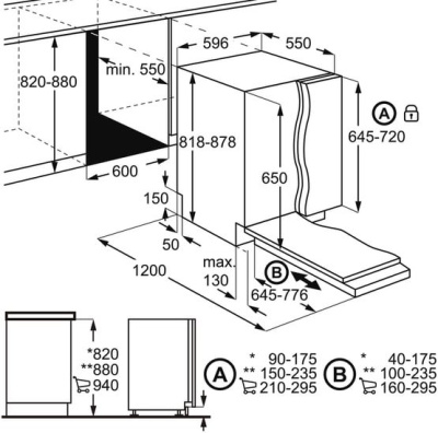 Встраиваемая посудомоечная машина Electrolux EMS47320L