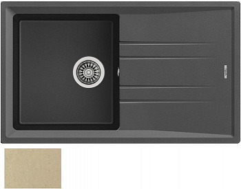 Кухонная мойка TEKA Stone 50 B-TG (топаз)