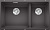 Кухонная мойка Blanco Subline 430/270-U (темная скала) 523152