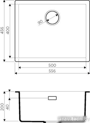Кухонная мойка Omoikiri Yamakawa 55-U/I-WH (белый)