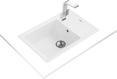 Кухонная мойка TEKA Stone 60 S-TG 1B 1D (белый)