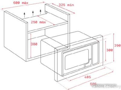 Микроволновая печь TEKA MS 620 BIS