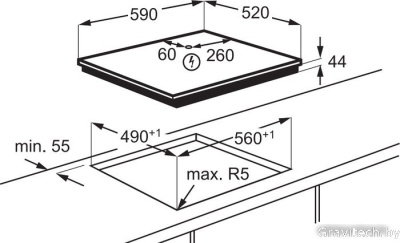 Варочная панель Electrolux IPE6440WI